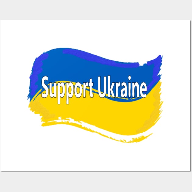 Support Ukraine Wall Art by VeryOK